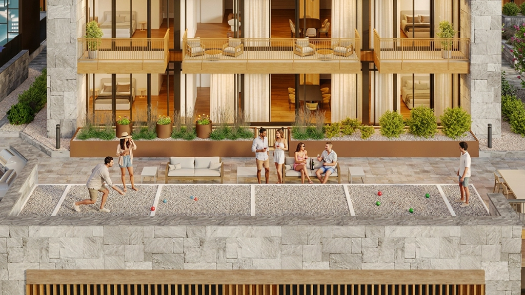 Bocce Ball Court