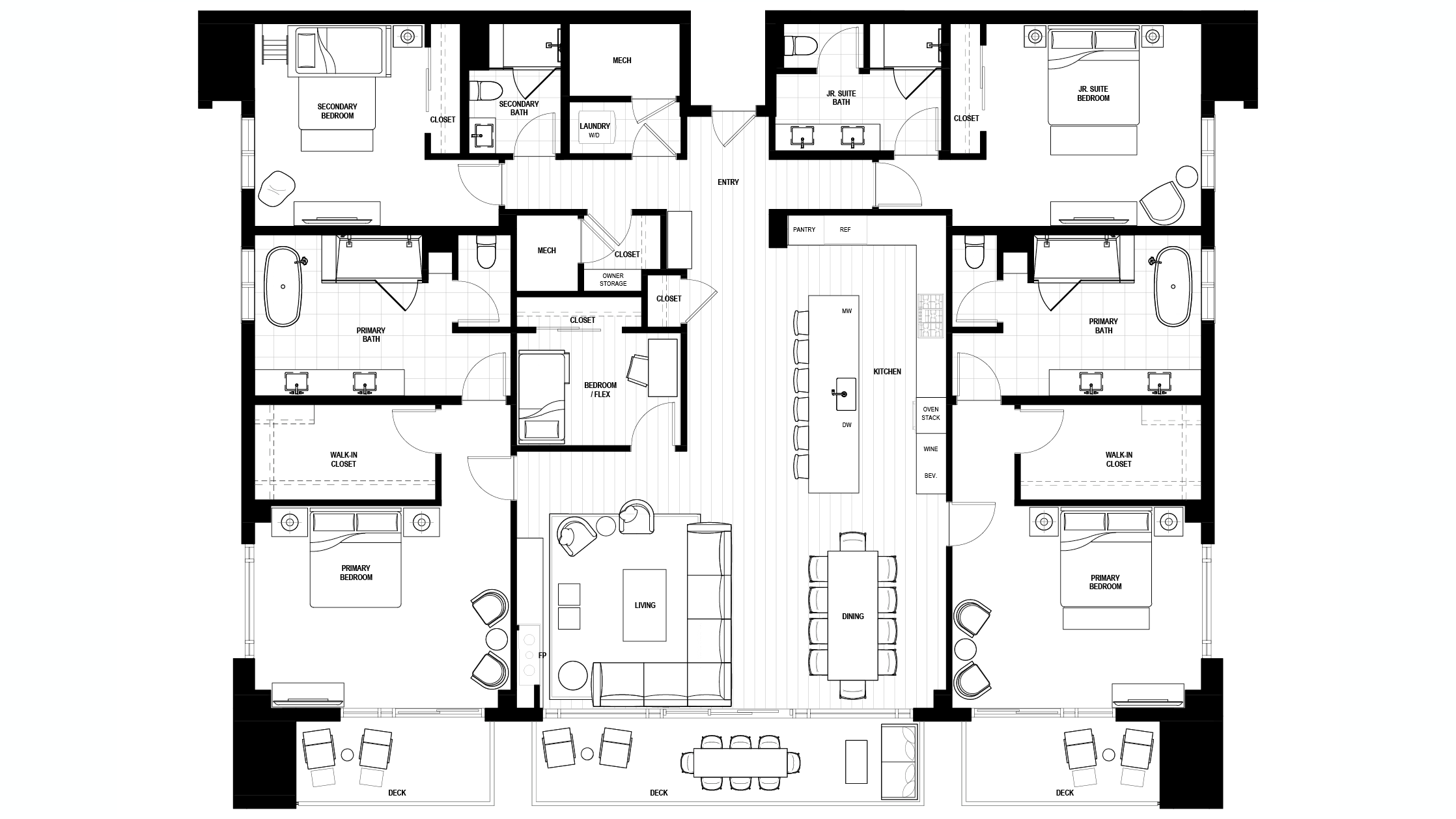 Unit 420 Sample Floor Plan